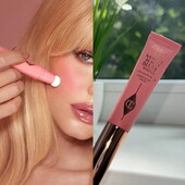 Нові.Сharlotte tilbury matte liquid blush pillow talk pink pop Кремові матові рум'яна оригінал