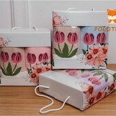 Набір рушників Тюльпанчик 35*75 см мікрофібра