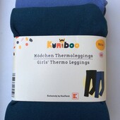 Лот=2шт! Нові утеплені термо лосіни леггінси Kuniboo р.86/92 для дівчинки. Німеччина. Лосины теплые