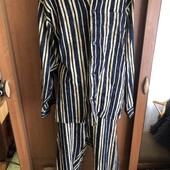 Пижама, комплект, размер XL. 100% коттон, M&s. ідеал