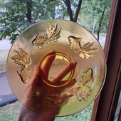 Салатниця, тарілка-рибка, полуничка- 80 ті роки.