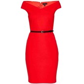 Ted baker 5p, вишукана червона сукня