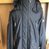 Куртка, вітровка, деми. внутрі фліс, р. S, Superdry. в ідеалі