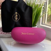 Juicy Couture комплект Оригінал! кейс футляр з брендованною серветкою для окулярів