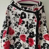 Легка та яскрава спідниця,розмір L,XL.