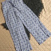 Primark uk14 віскозні штанці в піжамному стилі