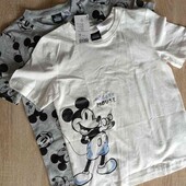 Disney брендовые футболочки на рост 122/128 см в лоте одна на выбор!!!.