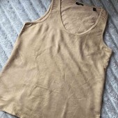 Топ майка Up2 fashion L лён +под замш