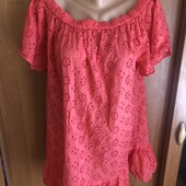 Футболка, блузка, туника. размер XL. 100% коттон. Debenhams, В идеале.