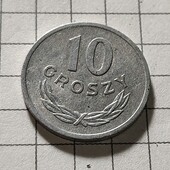 Монета Польщі 10 грошей 1971
