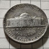 Монета США 5 центів 1979