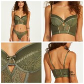 Hunkemoller! Жіночий бюстгальтер з мереживом, бюстьє 80В four leaf clover! Лот 408