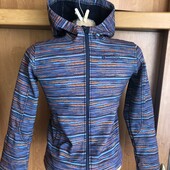 Кофта, куртка софтшел, внутри на флисе, p. 9-10 р 140 см. Mountain Warehouse. в ідеалі