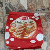 Печиво Лукас California апельсин 150 г