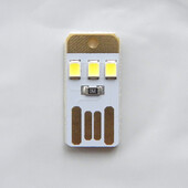 Портативна usb led лампа брелок 5 шт.