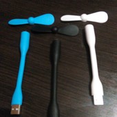 Вентилятор гибкий мини портативный USB работает от любого питания