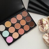 Професійна палітра кремових коректорів mac (15 кольорів) 1501