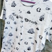 ❤️☀️❤️ Футболка в идеальном состоянии. Хлопок. Ставка=купить Сразу ⚡❗