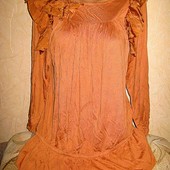 Натуральный шёлк и вискоза.блузка malene birger пог 60