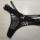Hunkemoller wera string r! Мереживні жіночі труси, стрінги Хл розмір caviar! Лот 14