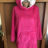 Меховушка з вушками, плюшева туника, L-XL. 146-170. Primark. в ідеалі