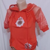 Реглан, світшот, худі, Roccobarocco с сеткой, xxS/S.