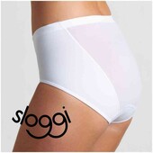 Sloggi трусики з високою талією з мікрофібри "shape h maxi, білий, р. s, але будуть на 
М
