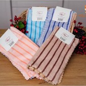 Серветки Смужка 30*30 см мікрофібра 5 шт