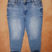 Джинсы стрейч-коттон батал Mom River Island р 50-52 