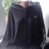 Фірмова спортивна кофта на замочку з кишенями унісекс , розмір XXL