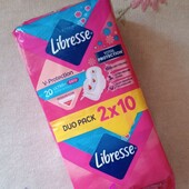 Прокладки гигиенические женские Libresse Ultra+ Deo с крылышками 20 шт. в упаковке