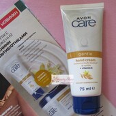 Смягчающий крем для рук с мультибиотиками, экстрактом овса и ванили Avon Care эйвон 75 мл