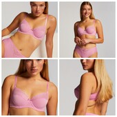 Hunkemoller! Жіночий бюстгальтер з мереживом на кісточках 80Д cyclamen! Лот 315
