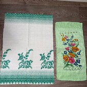 Два полотенца одни лотом