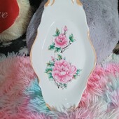 ❤️Фарфоровая коллекционная кобалевская большая белоснежная тарелка❤️Германия.