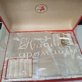 Коробка с набора парфюмов Алые паруса. СССР