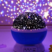 Нічник-проектор Star Master Dream Rotating зоряне небо