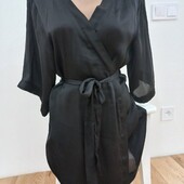 H&M домашній атласний халат 38 розмір