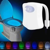 Led підсвічування для унітазу IllumiBowl з датчиком руху 8 варіантів кольорів