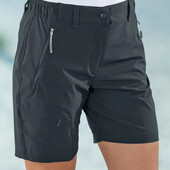 Эластичные шорты бермуды женские серые Hot sportswear Германия