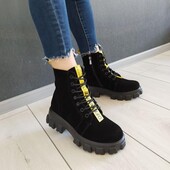Sale Черевики натуральна замша демі на флісі