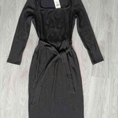 Miss Selfridge брендовое стильное теплое рубчик размер евро 40/ 42