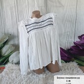 Блузка хб з вишивкою