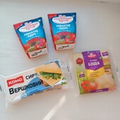 2 пачки сира + томатна паста