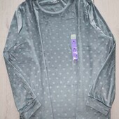 Велюрова кофта Primark, тепла всередині, eur 46-48 / uk 18-20