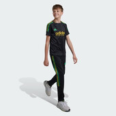 Спортивні штани на підлітка із ломпасами та лого adidas, 14р/ 164 см