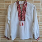 Вишиванка сорочка дитяча 156- 162