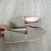 Toms брендовые летние текстильные эспадрильи в стиле кежуал размер 38