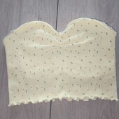 Майка / топ Primark, в рубчик, з ліфом, eur 40-42 / uk 12-14