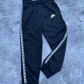 Дитячі спортивні штани nike з лампасами, чорні 8р